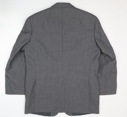 Greenwoods Men's Grey Blazer 40 Notch Classic