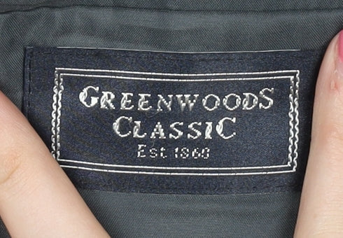 Greenwoods Men's Grey Blazer 40 Notch Classic