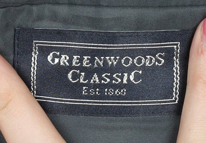 Greenwoods Men's Grey Blazer 40 Notch Classic