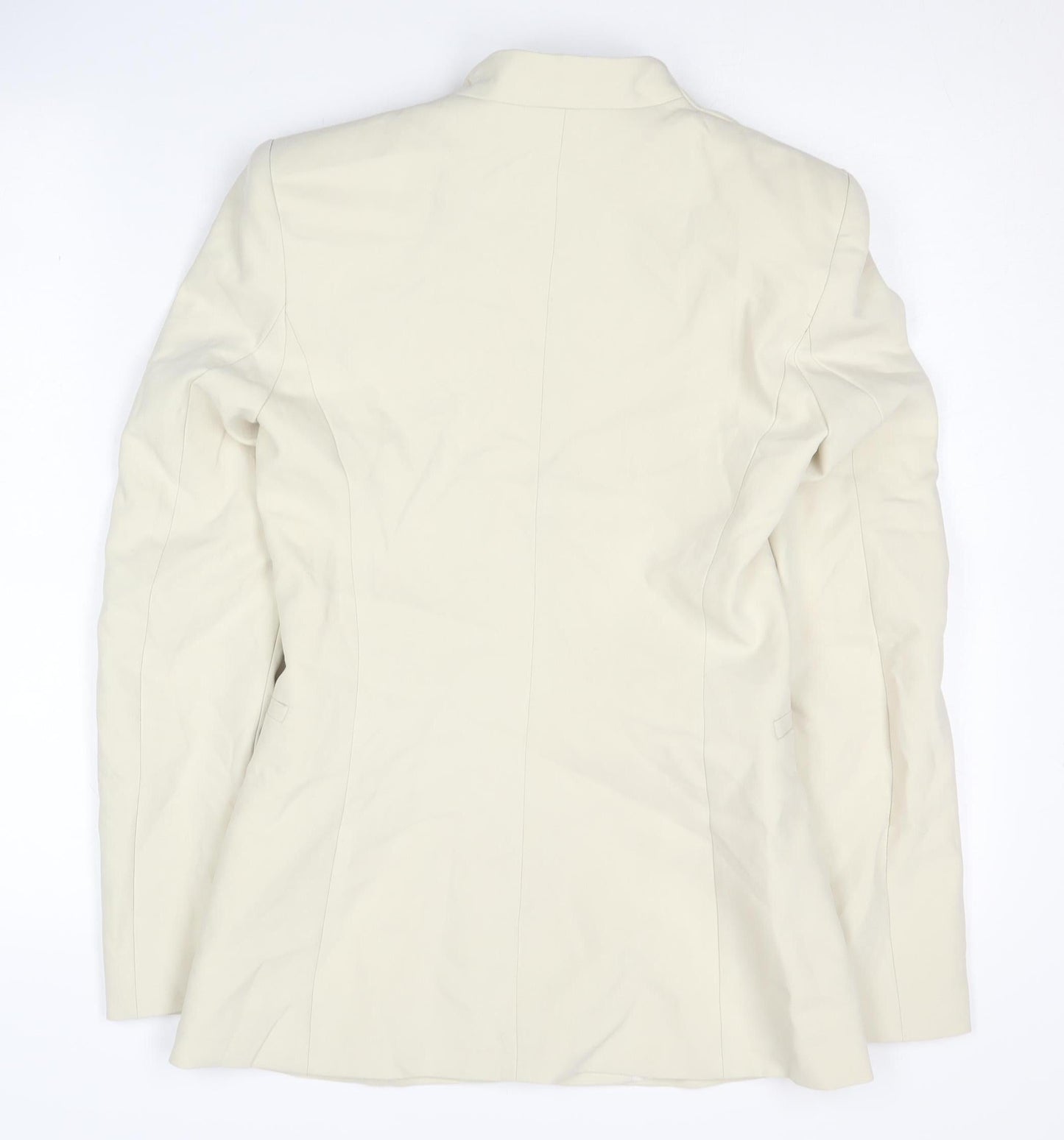 Zara Women's Ivory Blazer XS Slim Fit