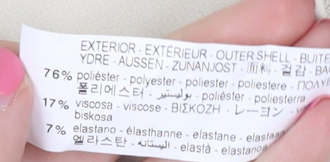 Zara Women's Ivory Blazer XS Slim Fit