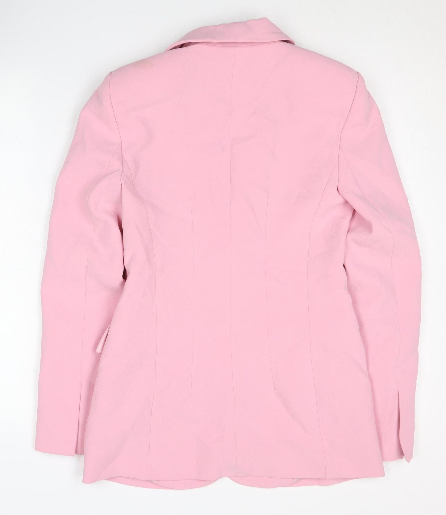 Zara Women's Pink Shawl Lapel Blazer, Size 6