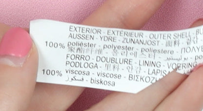 Zara Women's Pink Shawl Lapel Blazer, Size 6