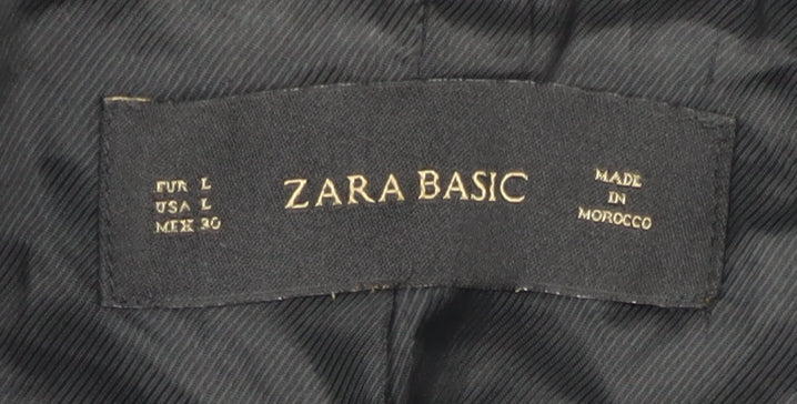 Zara Basic Women's Black Blazer L