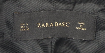 Zara Basic Women's Black Blazer L