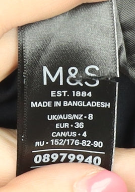Marks and Spencer Women's Blue Blazer Size 8