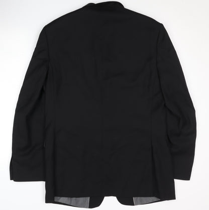 Jack Reid Men's Black Blazer Jacket 40R Formal