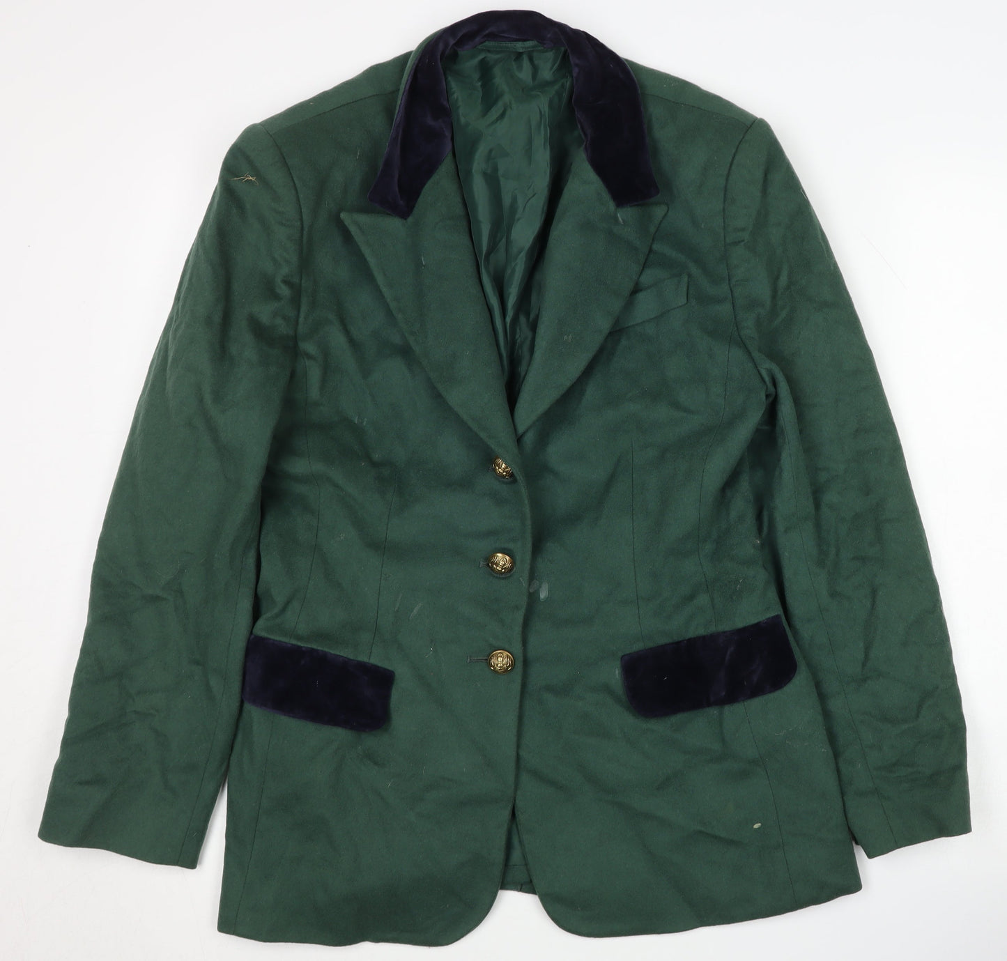 Country Casuals Women's Green Blazer, Size 12