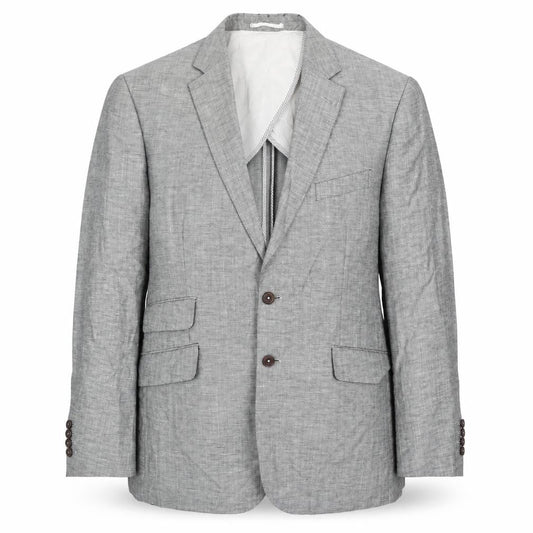 Charles Tyrwhitt Men's Grey Blazer 44R Single-Breasted