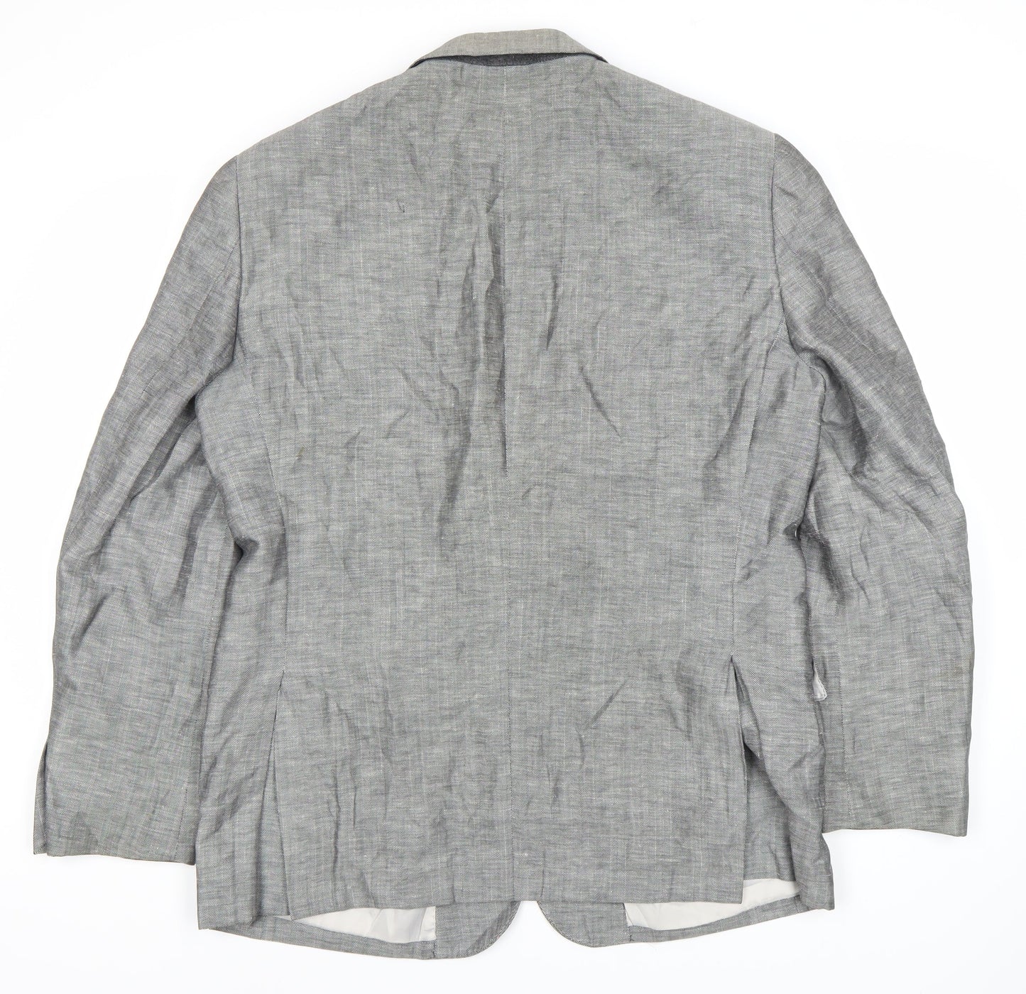 Charles Tyrwhitt Men's Grey Blazer 44R Single-Breasted