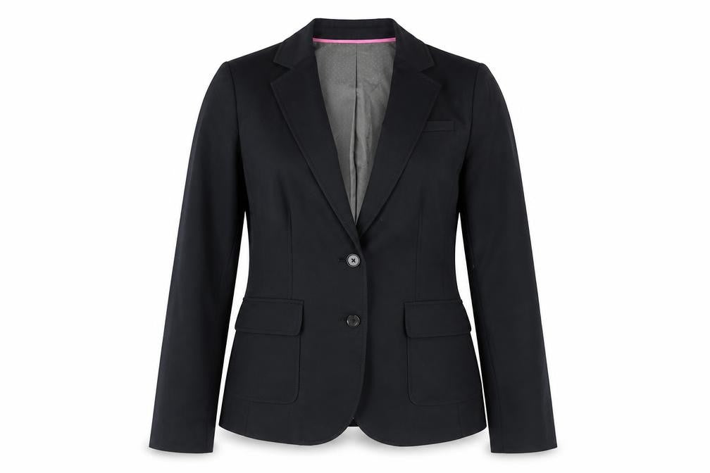 Womens UK Size 10 Banana Republic Regular Black Suit Jacket