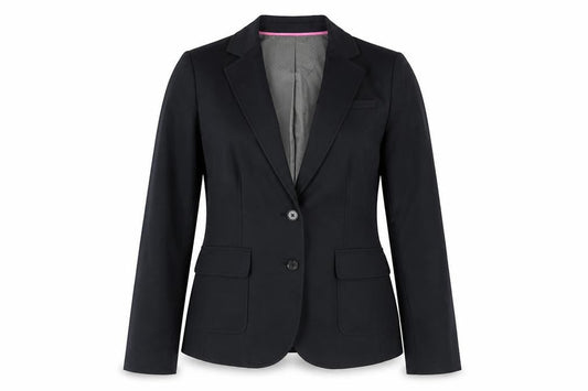 Womens UK Size 10 Banana Republic Regular Black Suit Jacket