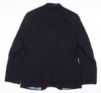 Mens UK Size 42 Harry Brown Regular Blue Suit Jacket