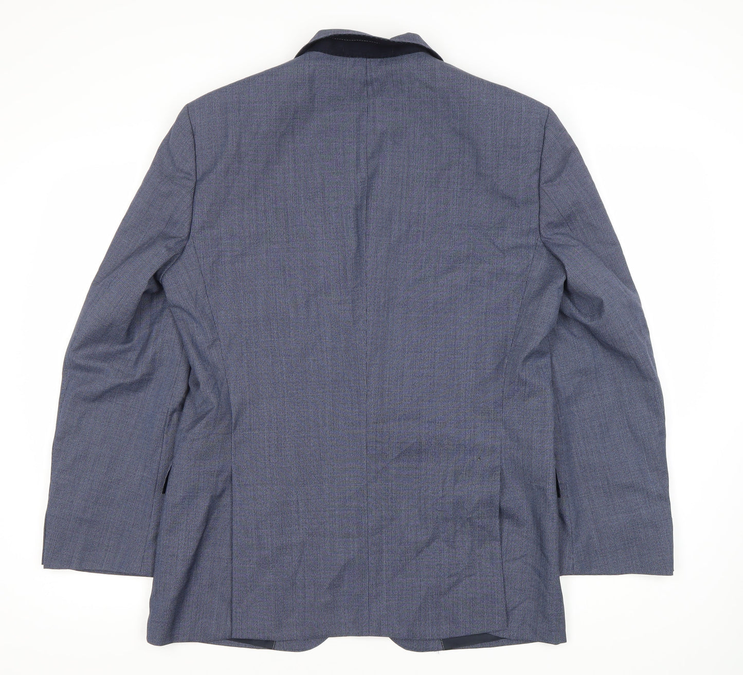 Mens UK Size 40 Guabello Regular Blue Suit Jacket