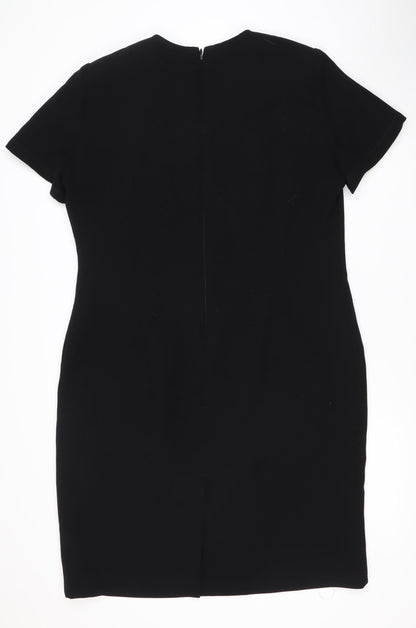 Eastex Women's Black Sheath Dress Size 16