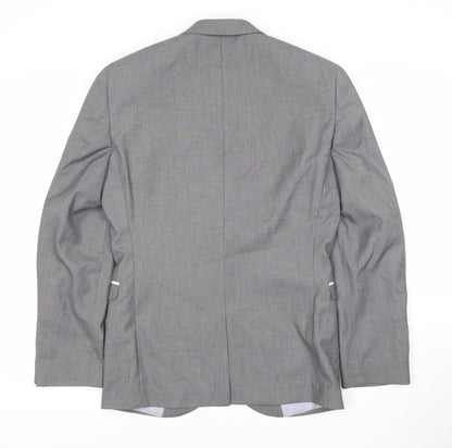 Mens UK Size 36 NEXT Regular Grey Suit Jacket