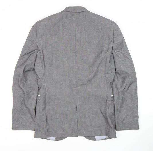 Mens UK Size 36 NEXT Regular Grey Suit Jacket