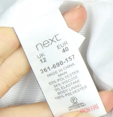 Next Women Blue Blazer Jacket Size 12 Business Wear