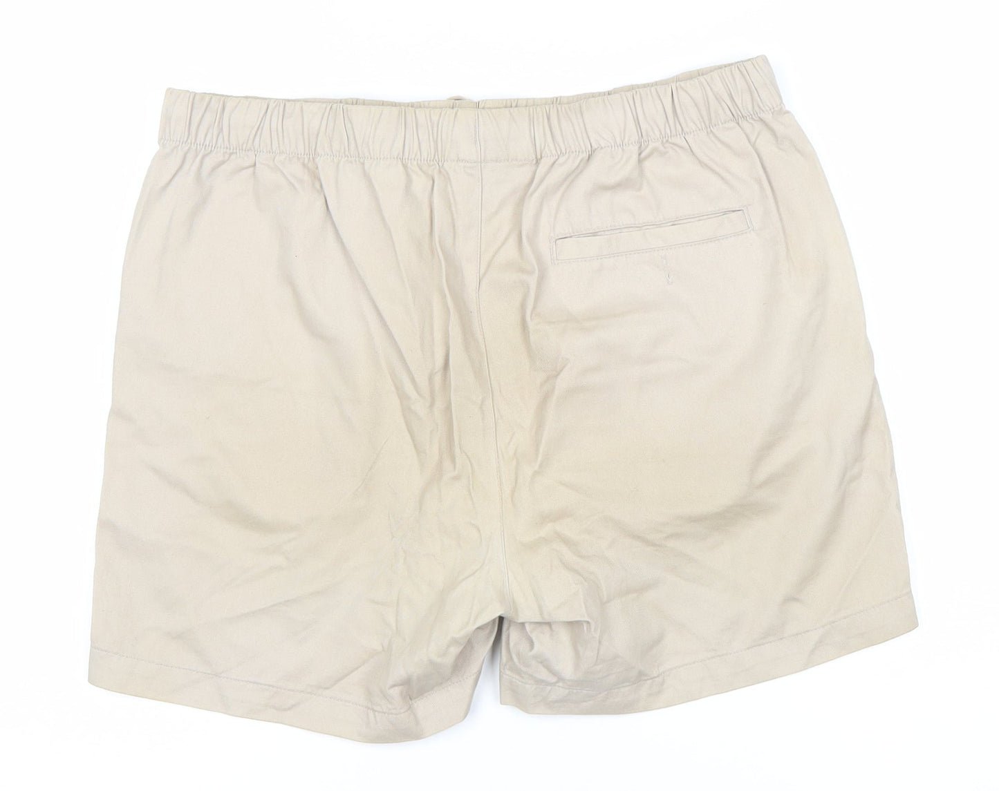 Cotton Traders Beige Unisex M Drawstring Shorts