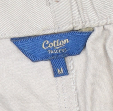 Cotton Traders Beige Unisex M Drawstring Shorts