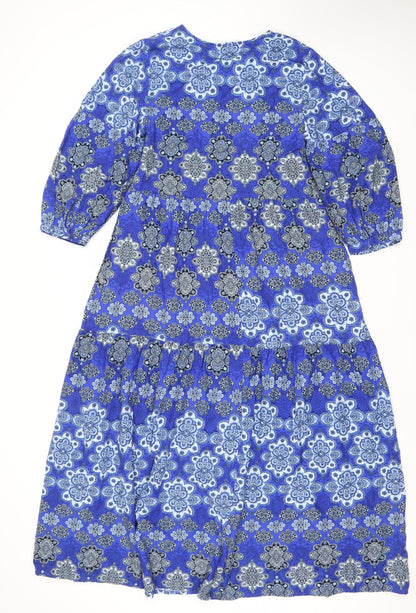 Marks and Spencer Women's Blue Dress Size 12
