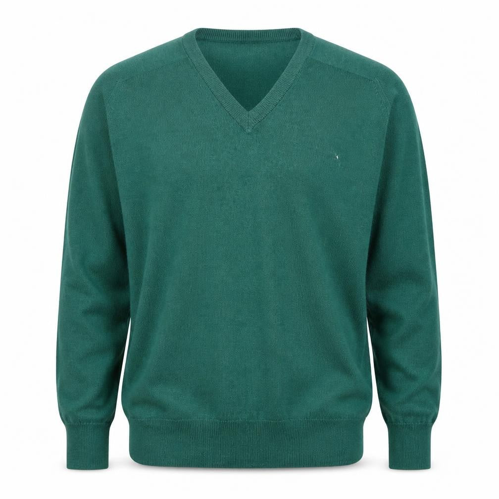 Mens UK Size L Wolsey Green Pullover Jumper