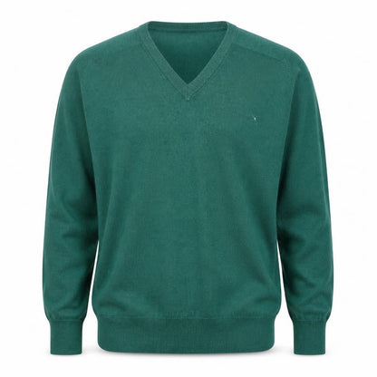 Mens UK Size L Wolsey Green Pullover Jumper