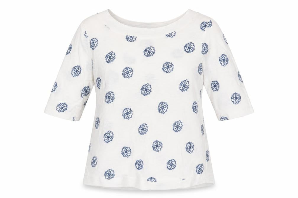 Womens UK Size 8 No Data White Basic Top