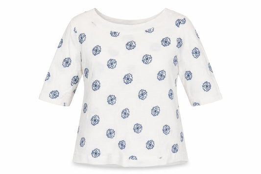 Womens UK Size 8 No Data White Basic Top