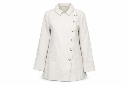 Austin Reed Women’s White Trench Coat Size 14