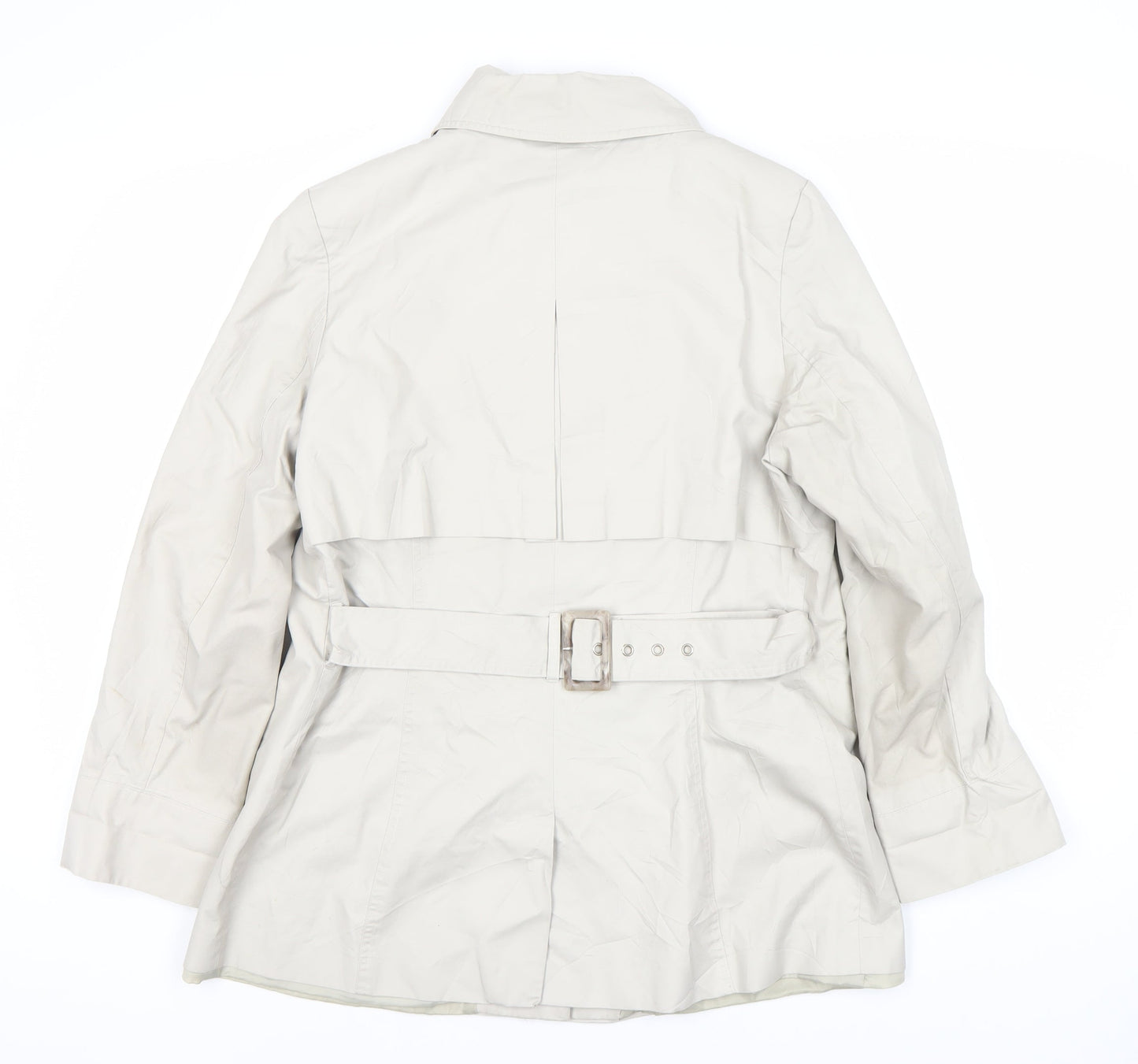 Austin Reed Women’s White Trench Coat Size 14