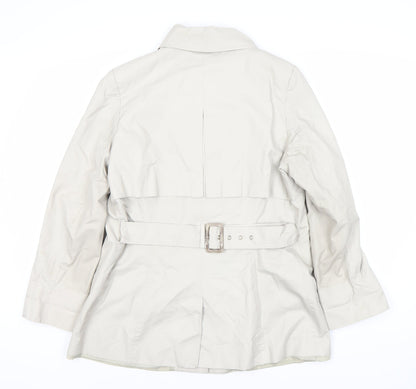 Austin Reed Women’s White Trench Coat Size 14