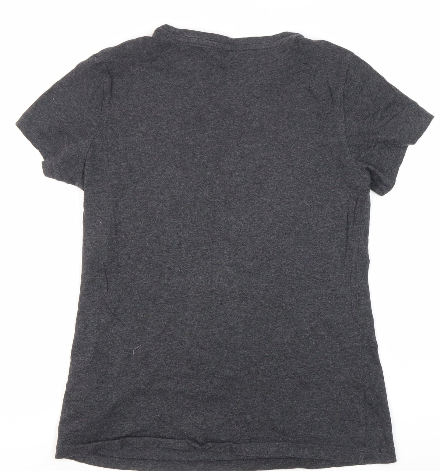 Womens UK Size S PUMA Black Basic T-Shirt