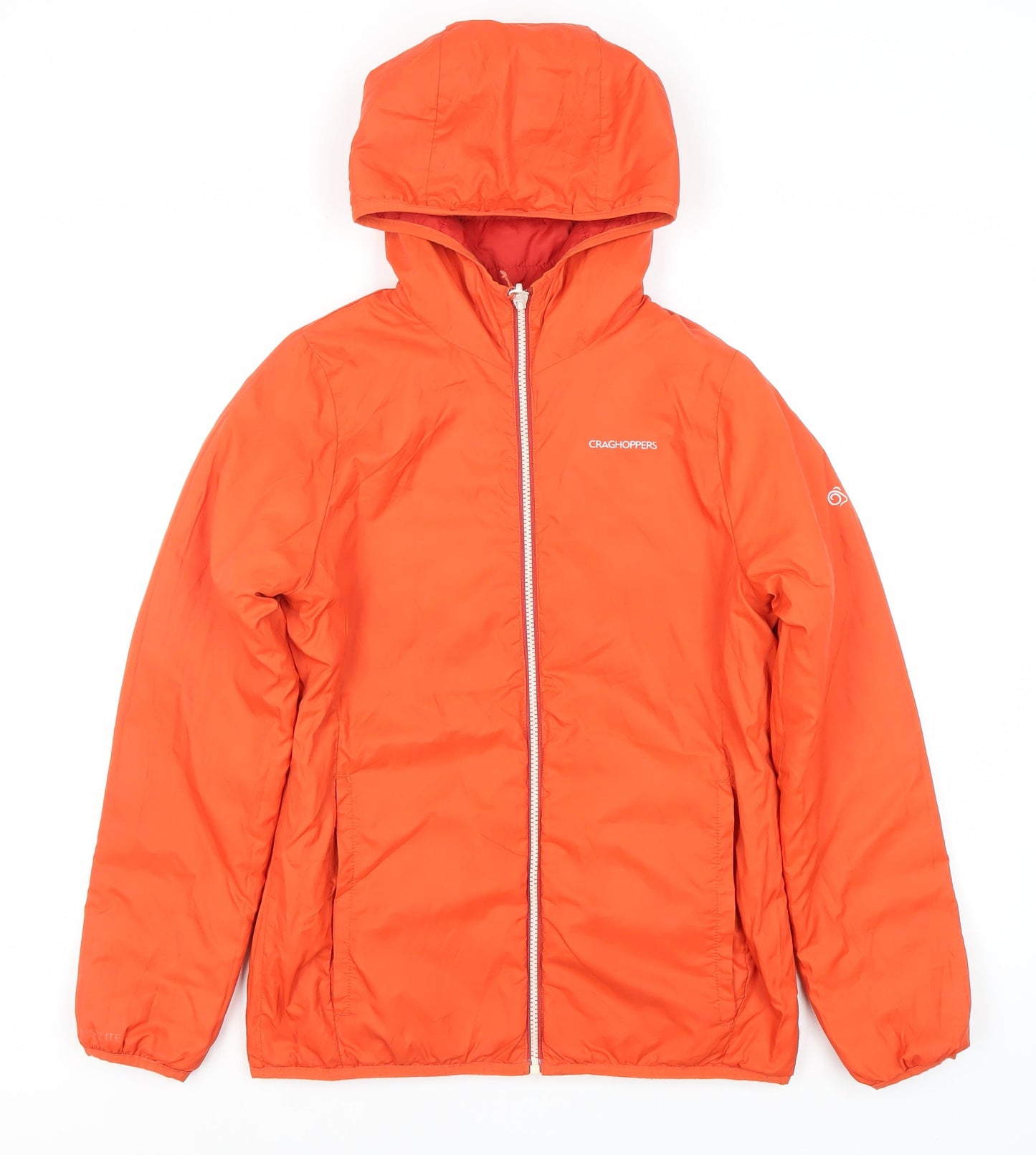 Womens UK Size 8 Craghoppers Orange Puffer Jacket