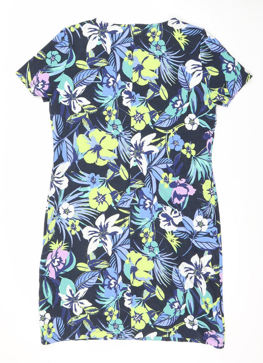 Betty Barclay Women's Multicoloured Floral Sheath Dress Size 14