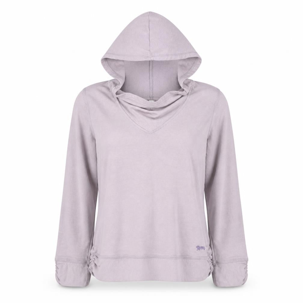 Womens UK Size 12 Lonsdale Purple Pullover Hoodie