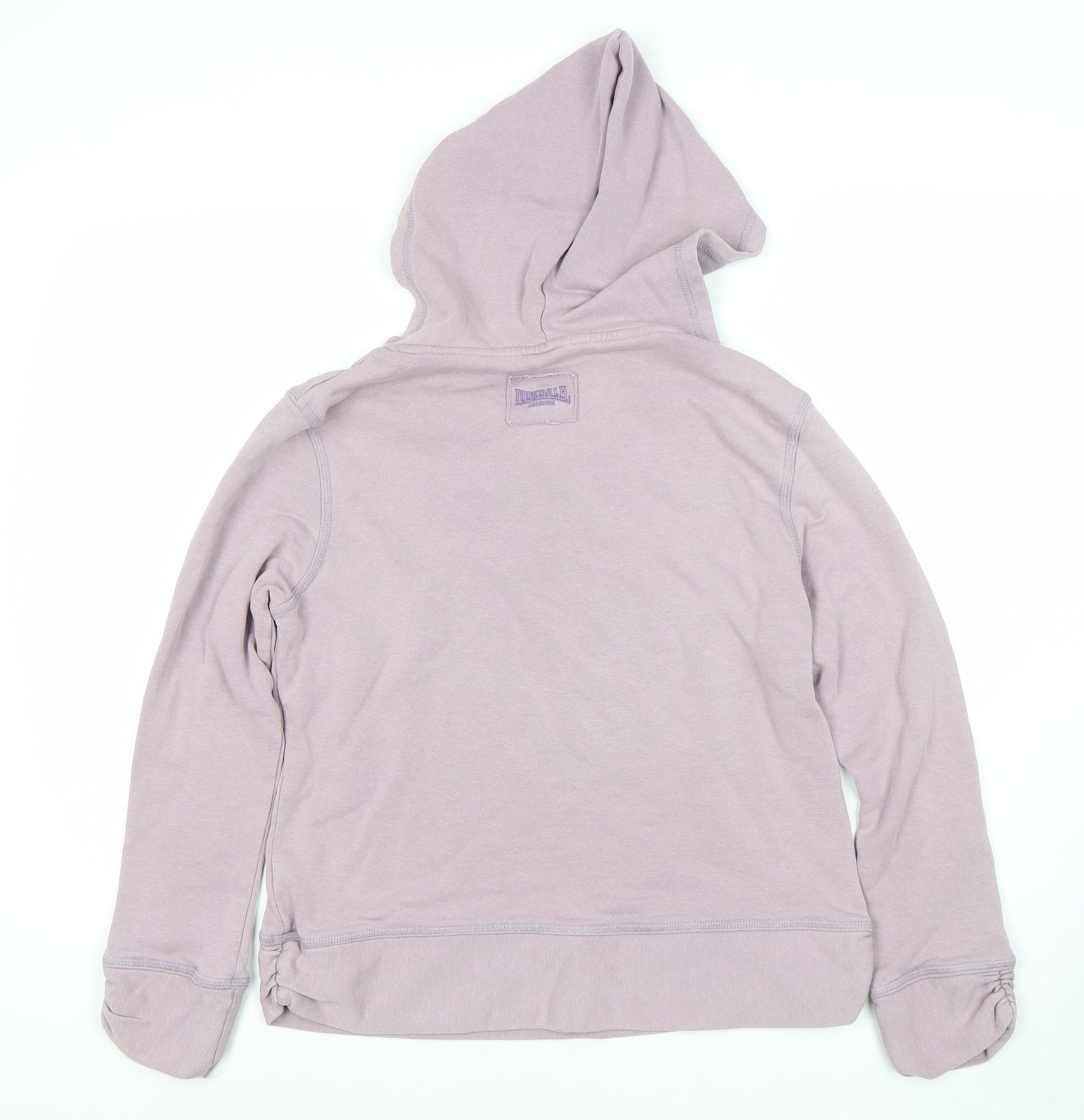 Lonsdale Women's Purple Pullover Hoodie Size 12