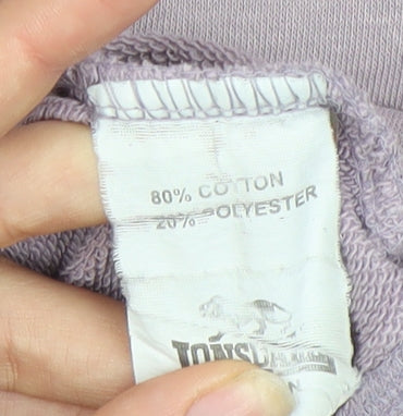 Lonsdale Women's Purple Pullover Hoodie Size 12