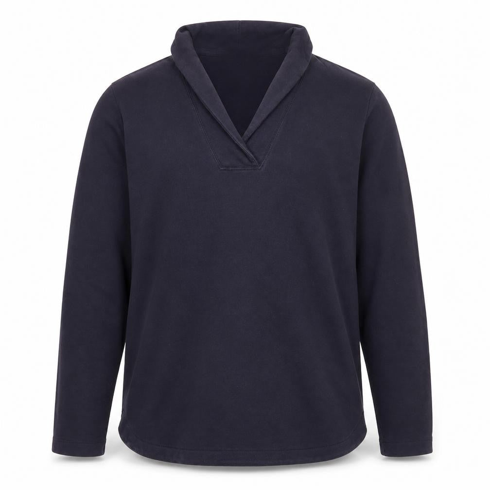 Mens UK Size L Lands' End Blue Pullover Sweatshirt