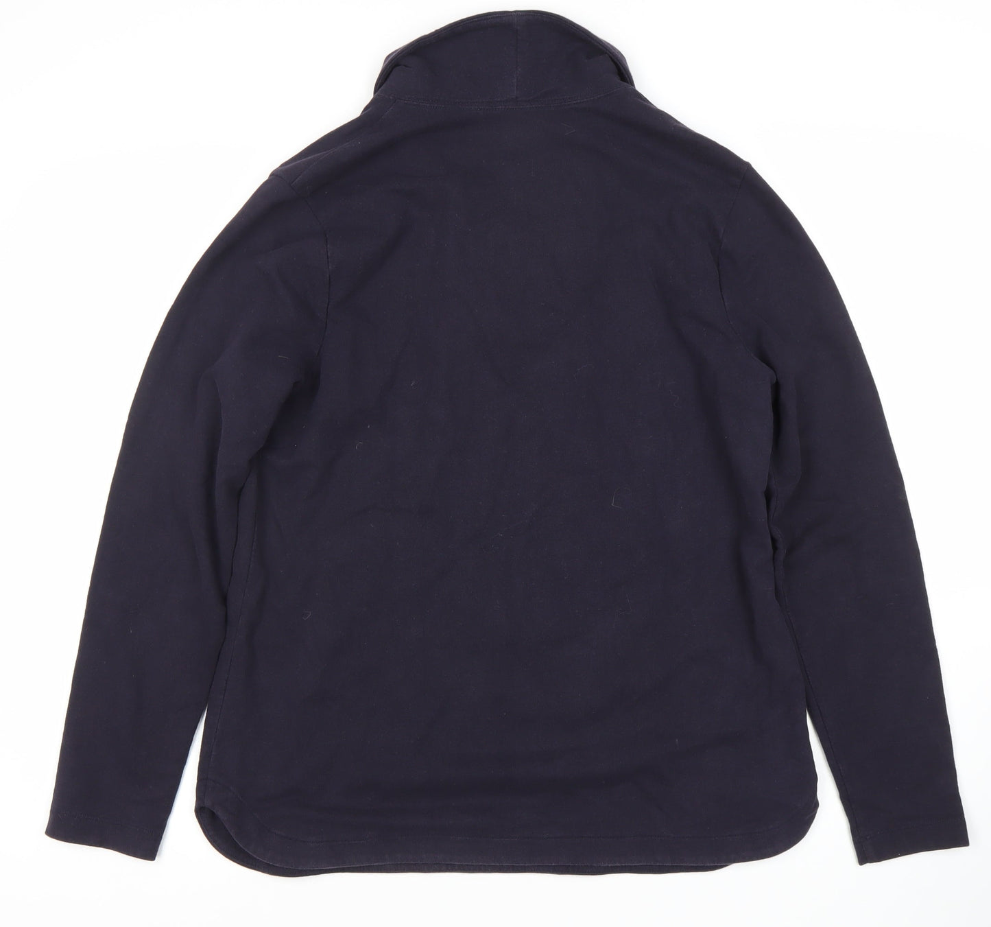 Mens UK Size L Lands' End Blue Pullover Sweatshirt