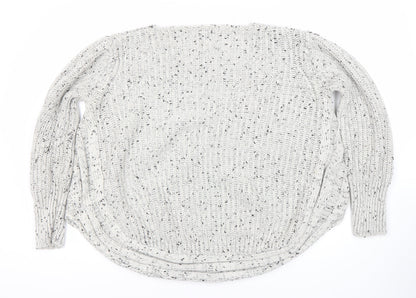 Womens UK Size 16 Quiz White Pullover Jumper
