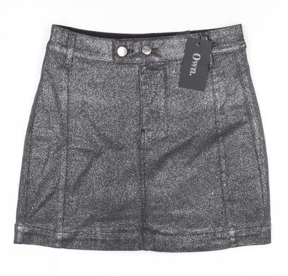 Own Women's Black Short Skirt Size 8 Party Wear