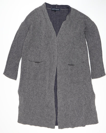 Womens UK Size S French Connection Grey Cardigan Jumper