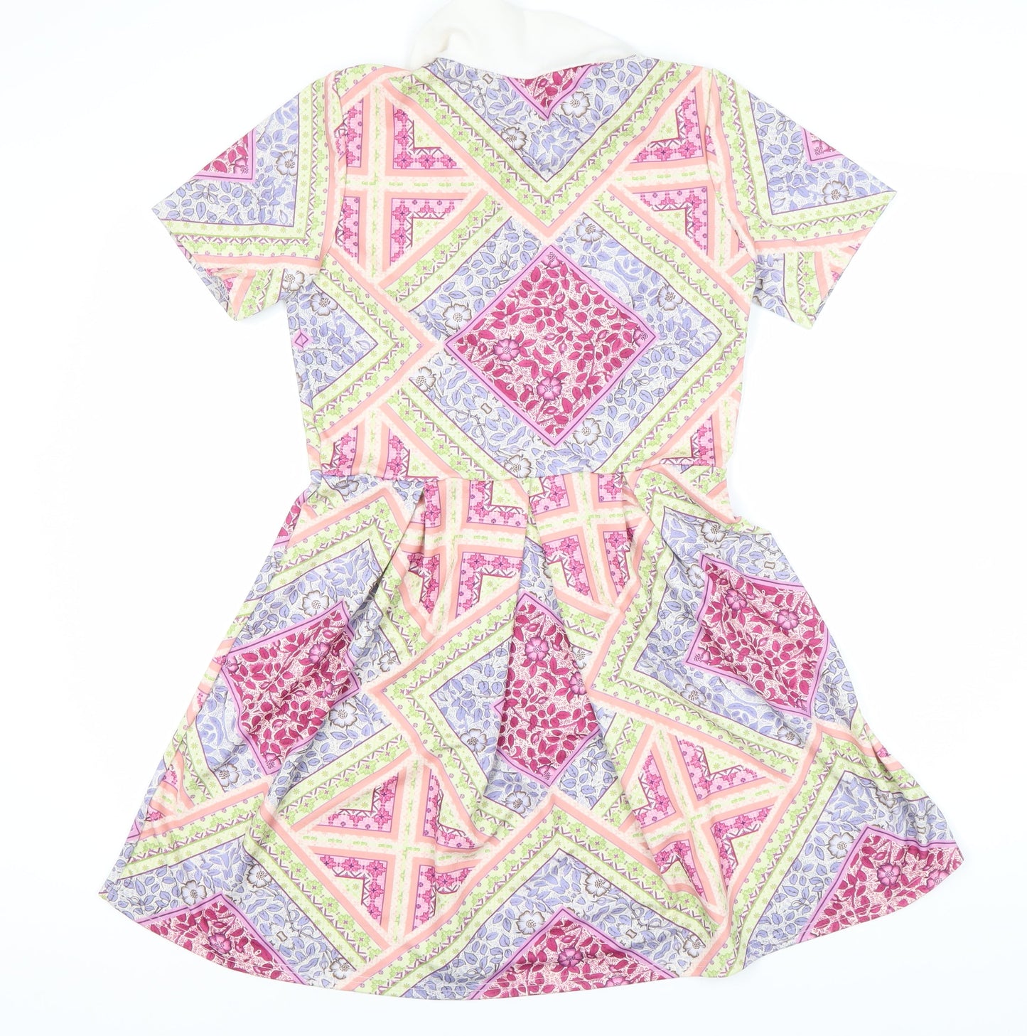 GSD London Women's Multicoloured A-Line Dress, Size 12