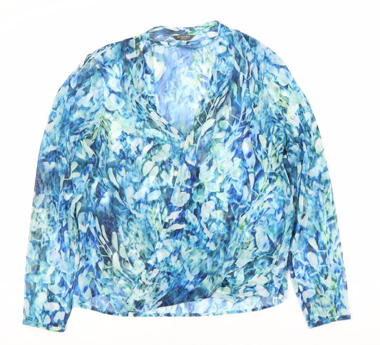 Minuet Women's Multicoloured Wrap Top, Size 12