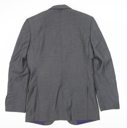 Mens UK Size 38 Marks and Spencer Regular Grey Suit Jacket