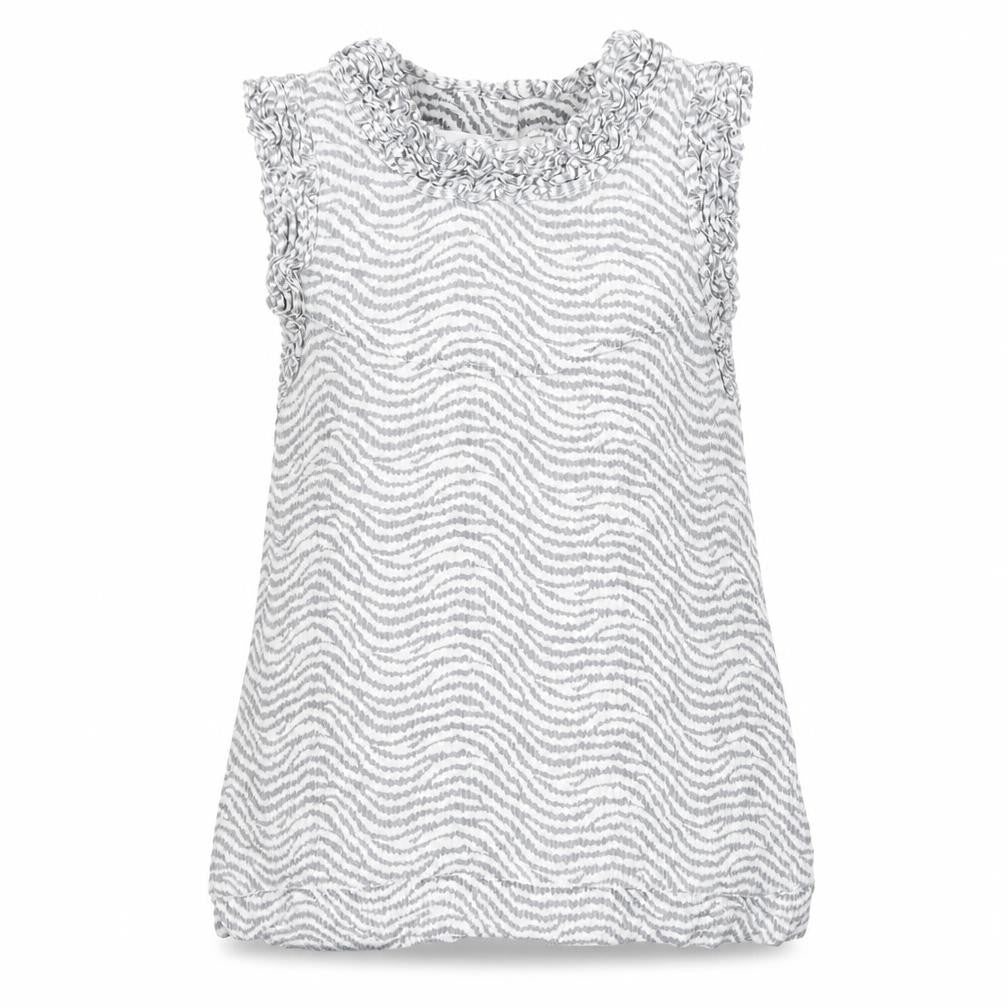 Womens UK Size 10 French Connection White Basic Blouse