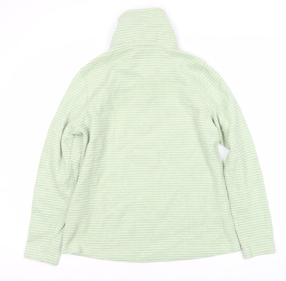 Regatta Women's Green Striped Pullover Sweatshirt Size 14