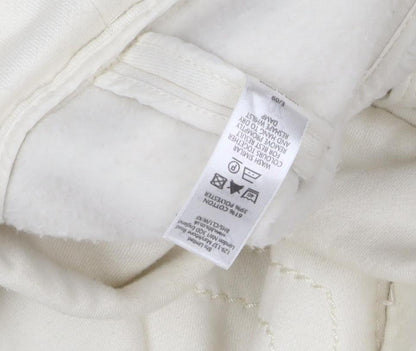 Womens UK Size M BHS White Pea Coat