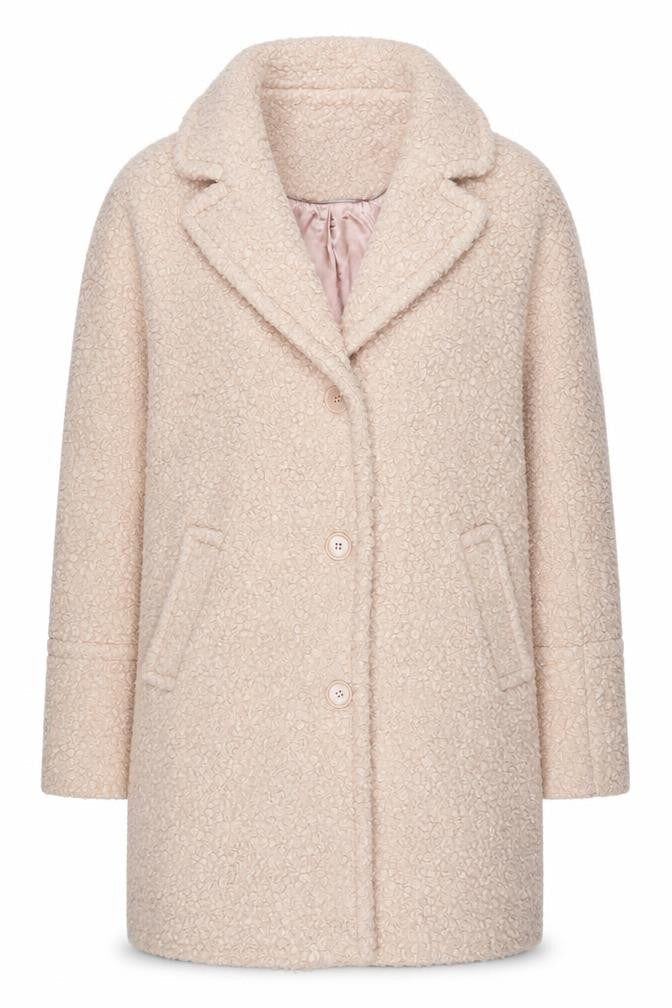 Womens UK Size S Oasis Beige Overcoat